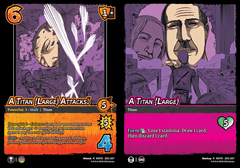 A Titan (Large) Attacks! // A Titan (Large) - Foil